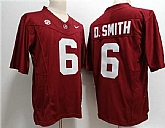 Men's Alabama Crimson Tide #6 DeVonta Smith Red 2023 F.U.S.E. Stitched Jersey,baseball caps,new era cap wholesale,wholesale hats